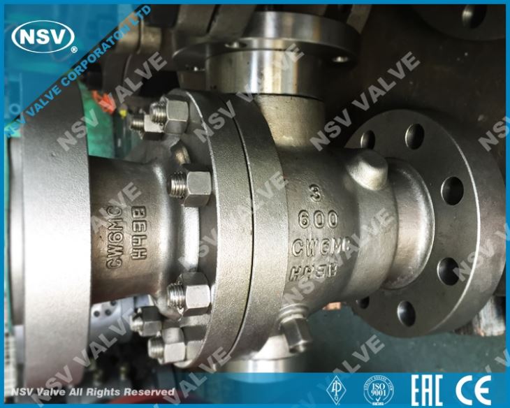 A494 CW6MC Ball Valve