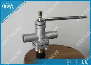 Valvola a spina lubrificata forgiata