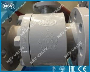 Valvola a sfera galleggiante con sede in metallo