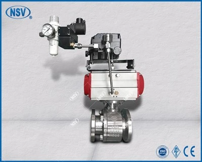 Valvola a sfera forgiata pneumatica 904L